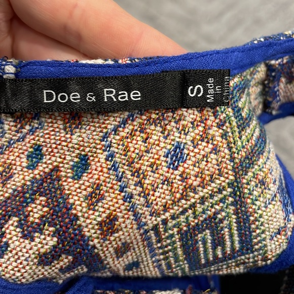 Doe & Rae blue top - Picture 4 of 5